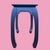 Late 20th Century Ming Style Blue Console For Sale - Image 4 of 4
