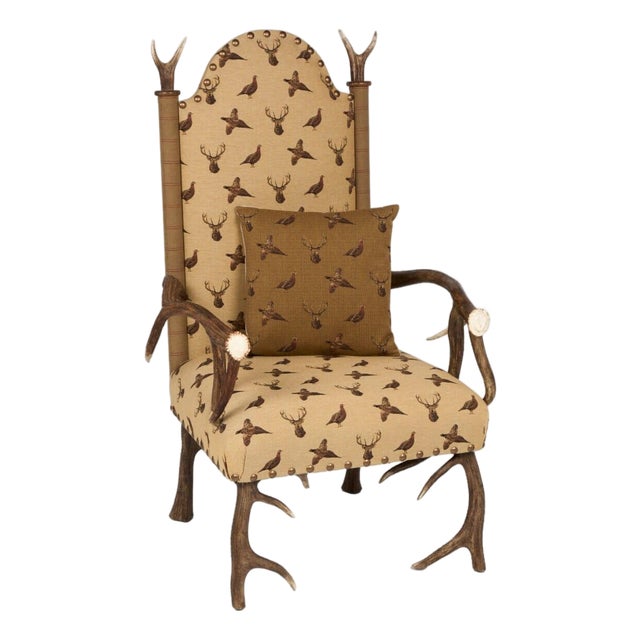 Highland Throne Chair For Sale
