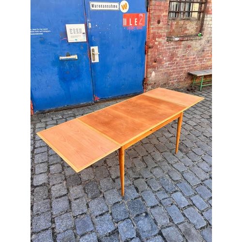 Extendable Beech Dining Table from Alma Tische For Sale - Image 11 of 11
