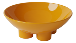Fruuuuit Super Glossy Mango Fruit Bowl by Burgio.