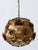 Mid-Century Modern Metal Floral Pendant Lamp, Germany, 1960s For Sale - Image 12 of 18