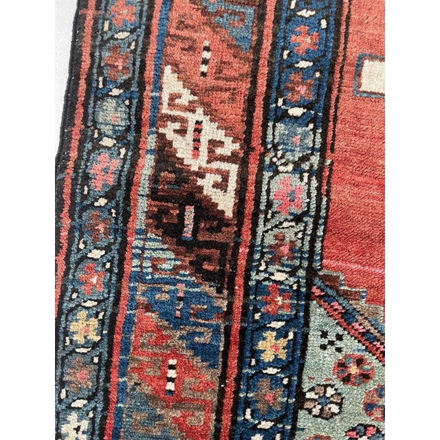 Antique Caucasian TUSCAN DREAM Long Runner Rug 3.7 x 14.9 For Sale In Milwaukee - Image 6 of 15