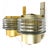 1960s Swedish Brass and Glass Wall Sconces by Hans-Agne Jakobsson - A Pair For Sale - Image 11 of 11