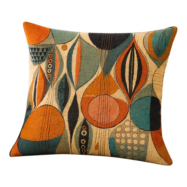 Exquisite Luxury Mid-Century Modern Sofa Cushions / Pillows 2 Cushion Cover With Insert For Sale