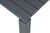 2020s Sardinia Outdoor Aluminum Coffee Table - Gray For Sale - Image 5 of 9