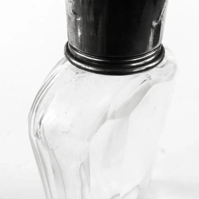 Art Deco French Crystal Flask, 1930s For Sale - Image 11 of 13