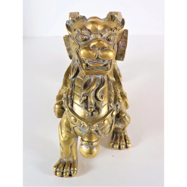 This Chinese mythological creature is considered a powerful protector of Feng Shui called a pixiu. They are auspicious...