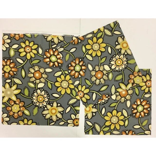 A very unique set of 3 canvas printed fabric remnants from the early 70’s. Use these to make a couple of pillows or frame...