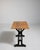 Brown Cast Iron Bistro Table, Antique, France, Early 20th Century For Sale - Image 8 of 12