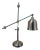 Chrome Adjustable Arm Industrial Style Desk Table Lamp For Sale
