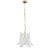 Petal Ceiling Lamp in Murano Glass Crystal and White Glass, 1990s For Sale - Image 11 of 11
