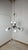 Twelve-Light Brass Chandelier with Opaline Spheres from Stilnovo, 1950s For Sale - Image 16 of 16