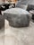 Gray Attributed to Vladimir Kagan for Ralph Pucci Ltd Edition Grey Foundry Chairs and Ottoman For Sale - Image 8 of 15