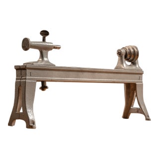 Early 20th Century Peter Austin Bench Lathe For Sale
