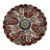 19th Century Japanese Meiji Imari Scalloped Porcelain Cabinet Plate - 8.5" For Sale
