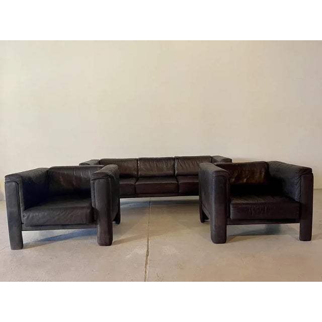 Sofa & Armchairs from IP sit, 1980s, Set of 3 For Sale - Image 13 of 13
