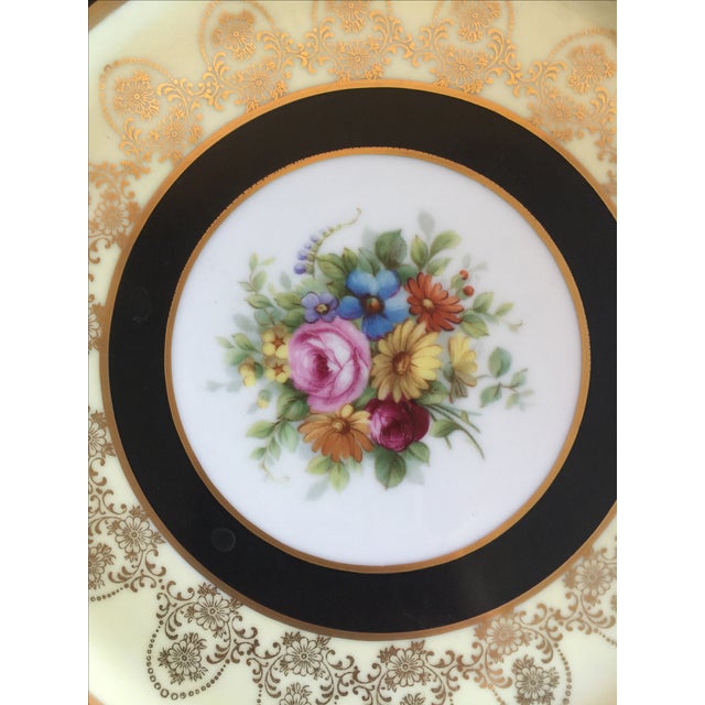 Set of 12 Heinrich & Co porcelain cabinet plates from Bavaria. These antique plates C. 1900 are incredibly unique given...