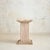 Italian Travertine Pedestal with Stepped Base, 1970s For Sale - Image 4 of 11