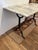 Classic Marble and Iron Bistro Table For Sale In Philadelphia - Image 6 of 12