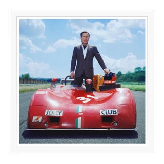 Contemporary My Toy 1982 by Slim Aarons White Framed C-Print For Sale