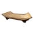 Vintage Chinese Bamboo & Split Reed Serving Tray | Asian Decorative Tray, 15" For Sale