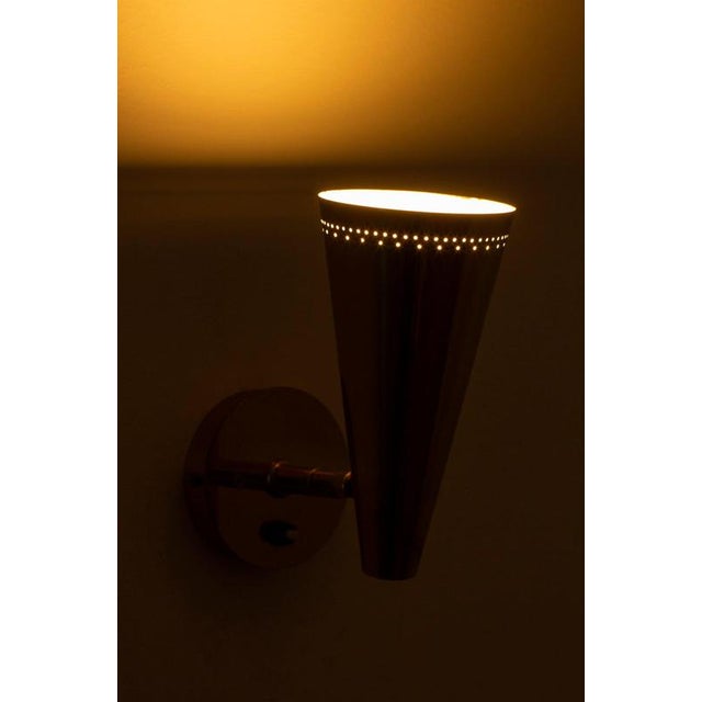 Metal Wall Lamps by KT Valaistus, Set of 2 For Sale - Image 7 of 12