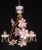 Pink Flowers Murano Chandelier, 1970s For Sale - Image 4 of 12