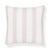 Schumacher Schumacher X Veere Grenney Rafe Stripe 20" Pillow in Pink & White For Sale - Image 4 of 6