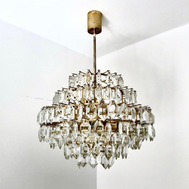 Vintage Chandelier from Bakalowits & Söhne, 1960s, in Very Good conditions. Designed 1960 to 1969 This piece is attributed...