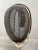 Vintage fencing mask / helmet in leather and metal. Presented on a metal support. Very decorative. Visible signs of use...