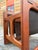 2000 - 2009 Teak and Genuine Leather Newspaper Rack with Two Compartments by Aksel Kjersgaard for Salin Møbler For Sale - Image 5 of 11