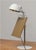 Mid-Century Modern White Table Lamp With Tablet / Book Stand Attributed to Falkenberg Belysning, 1960s For Sale - Image 3 of 6