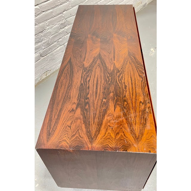 Mid Century Danish Rosewood Credenza | Sideboard Dresser by Omann Jun, Denmark, C. 1960s For Sale - Image 11 of 17