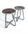 Modern Aluminium Stools by Terance Conran for the Conran Shop, 1990, Set of 2 For Sale - Image 3 of 8