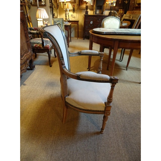 Epoch Directoire Armchairs - a Pair For Sale - Image 11 of 13
