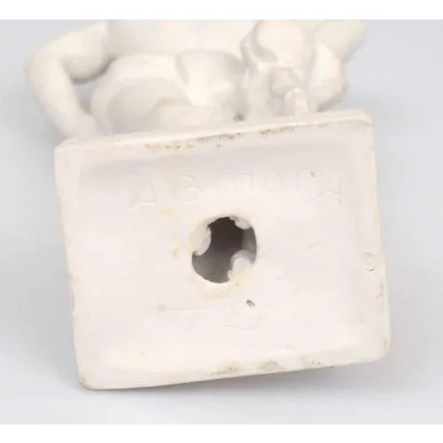 Biscuit Figure of Boxer For Sale - Image 6 of 7