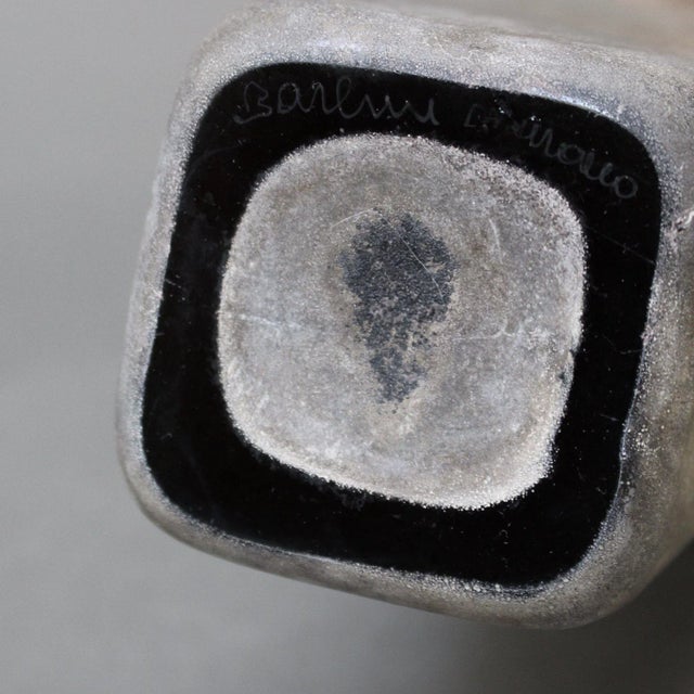 Italian Vintage Scavo Murano Glass Excavation Vase by Alfredo Barbini, 1970s For Sale - Image 17 of 18