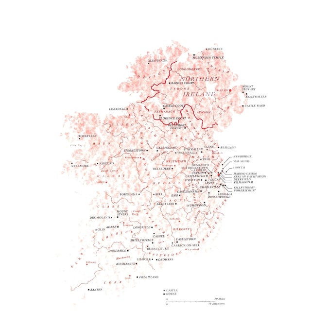 1990s "Great Irish Houses and Castles" 1993 O'brien, Jacqueline and Guinness, Desmond For Sale - Image 5 of 12