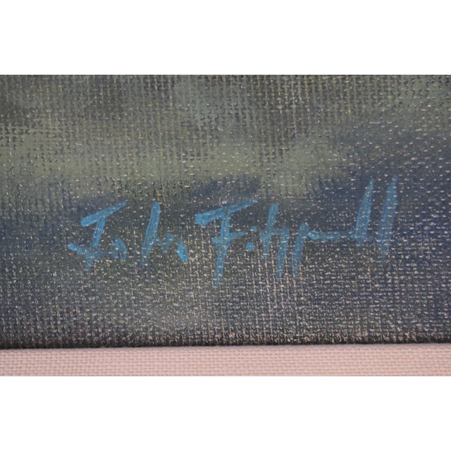 Canvas Sz: 15 3/8"H x 19 1/4"W Frame Sz: 19 1/2"H x 23 1/2"W Signed: LR Dated: 10. 6. 26 A scene from just after the race,...