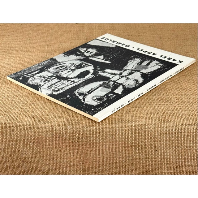 Mid-Century Modern 1965 "Karel Appel: Gemälde” Exhibition Catalogue With Illustrated Plates Museum Show Bochum, Germany For Sale - Image 3 of 12