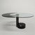 Black Extendable Round Glass Table Moon attributed to Mario Mazzer for Zanette, 1980s For Sale - Image 8 of 18