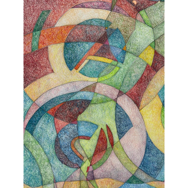 White Jose Lambert Huevos Original Painting, Signed For Sale - Image 8 of 12