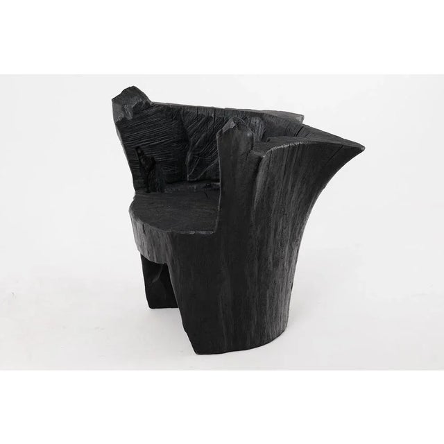 Brutalist Sculptural Armchair by Logniture For Sale - Image 6 of 18