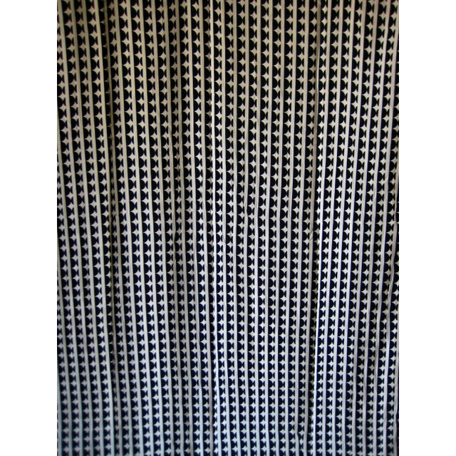 Two runs of this splendid french mid century modern period circa 1960 textile , one is 111" L on 52" W second 99" L on 52"...