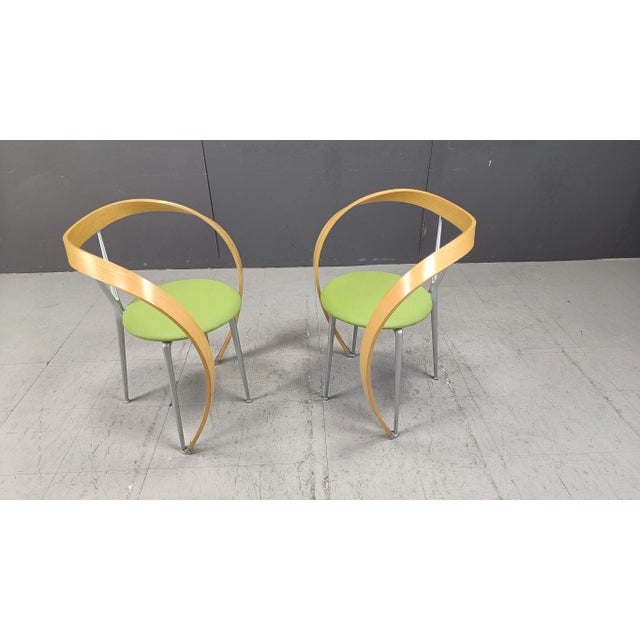 Revers Dining Chairs by Andrea Branzi for Cassina, 1993, Set of 6 For Sale - Image 13 of 15