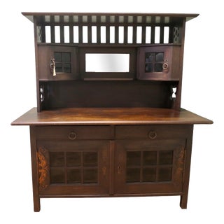 Arts anf Crafts Oak Sideboard by Leonard Wyburd for Liberty & Co., 1890 For Sale