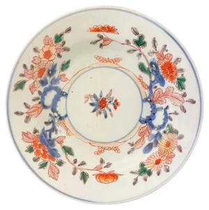 Imari China Porcelain Plate, 1800s
