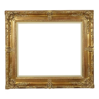 Baroque Style Frame in Classic Gold, 1920s For Sale