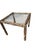 Vintage Carved Faux Bois Mid Century Side Table Hollywood Regency Carved Wood For Sale In Philadelphia - Image 6 of 18