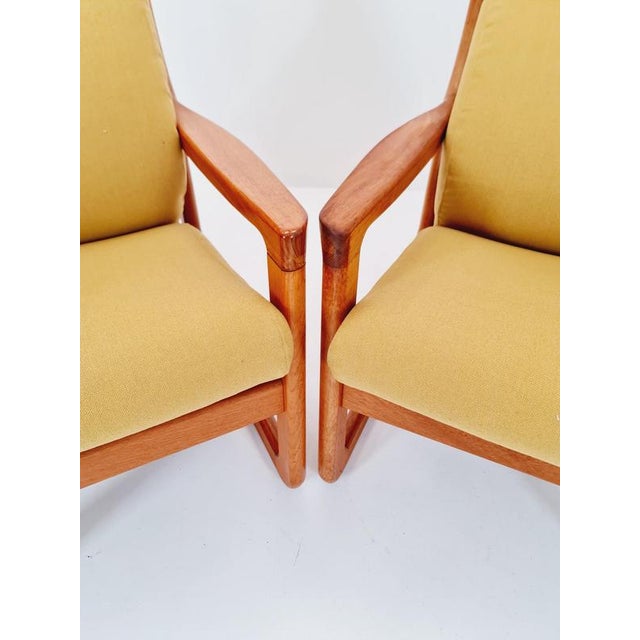 Wood Mid-Century Modern Teak Easy Lounge Chair by Johannes Andersen for Silkeborg, 1960s For Sale - Image 7 of 11